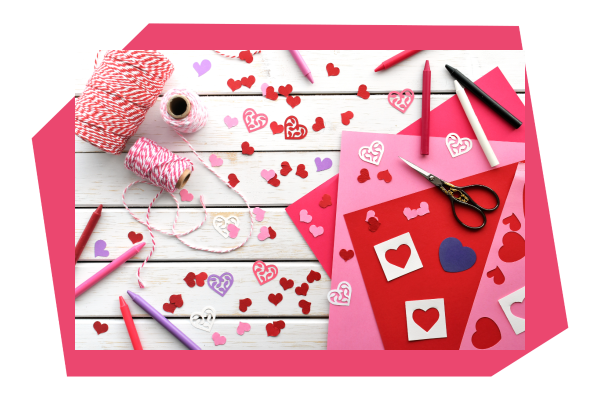 Valentine’s Day Arts and Crafts Party Ideas for Kids
